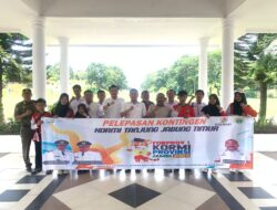 Sekda Tanjab Timur, Sapril Lepas 40 Atlet