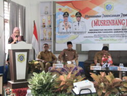 Anggota DPRD Tanjab Timur Hadiri Musrenbang di Kecamatan Sabak Barat