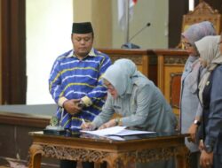 Paripurna Agenda Pengumuman Usulan Pemberhentian Bupati dan Wakil Bupati Tanjab Timur