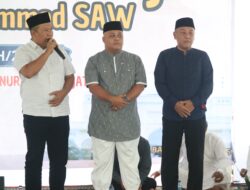 Pemkab Tanjabtim Gelar Isra Mi’raj dan Pelepasan Purna Tugas Bupati