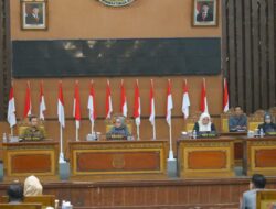 Paripurna Jawaban Eksekutif Tanggapi Pandangan Umum Fraksi DPRD Tanjabtimur
