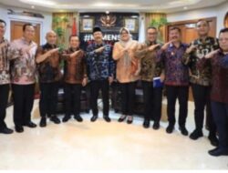 Bupati Tanjabtim Ikuti Audiensi Bersama Mensos RI