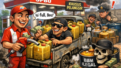 Ungkap Video Dugaan Pelangsiran BBM Subsidi di SPBU Rantau Rasau